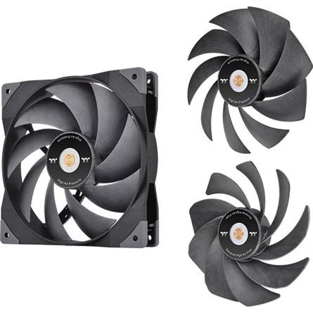 Thermaltake SWAFAN GT14 TT Premium Edition ventilátor fekete CL-F157-PL14BL-A Thermaltake SWAFAN GT14 TT Premium Edition ventilátor fekete CL-F157-PL14BL-A