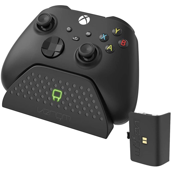 Venom VS2880 Xbox Series X/S töltőállomás akkumulátorral fekete