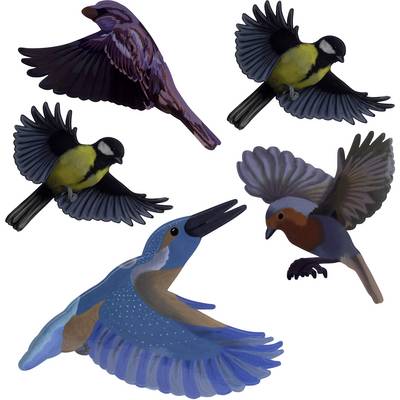Ablakkép Gardigo Stickers Native Birds Elriasztás 1 db Ablakkép Gardigo Stickers Native Birds Elriasztás 1 db