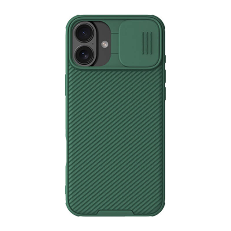 Nillkin CamShield Pro iPhone 16 Plus tok (zöld) Nillkin CamShield Pro iPhone 16 Plus tok (zöld)