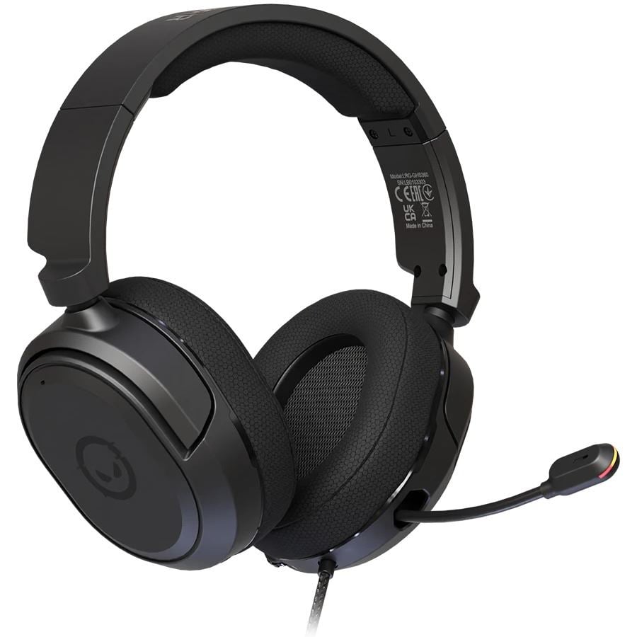 LORGAR LRG-GHS360 KAYA 360 Gaming fejhallgató mikrofonnal fekete LORGAR LRG-GHS360 KAYA 360 Gaming fejhallgató mikrofonnal fekete