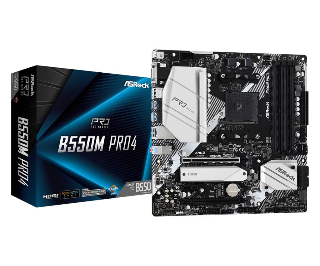 ASRock B550M Pro4 alaplap ASRock B550M Pro4 alaplap