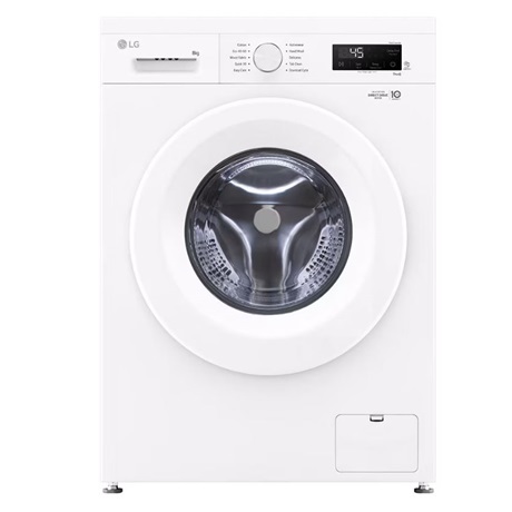 Lg F4X1008NWH Elöltöltős gőzmosógép