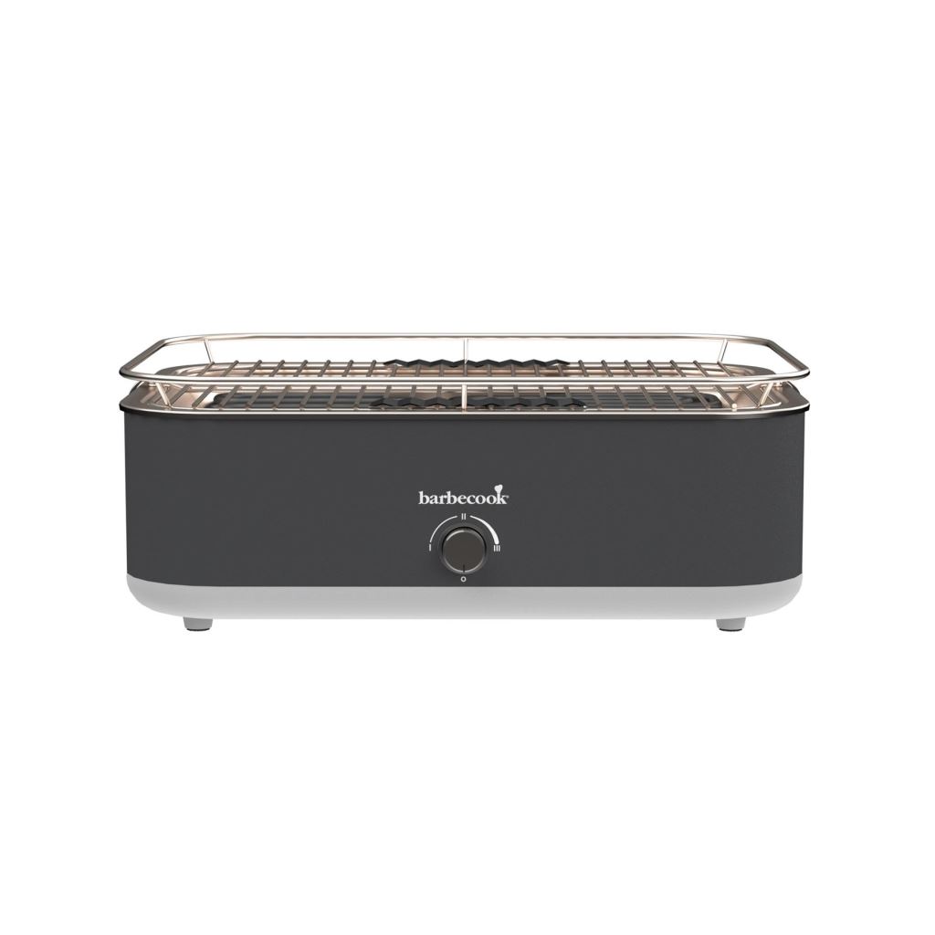 Barbecook BC-ELE-1003 E-Carlo elektromos asztali grill 42,5x33x16,5cm szürke  
