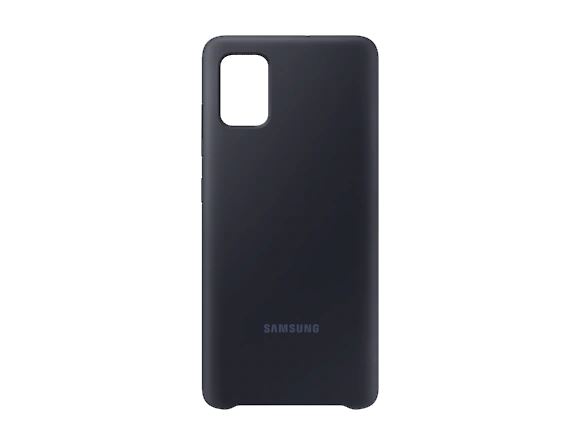 Samsung Galaxy A51 szilikon tok fekete (EF-PA515TBEGEU)