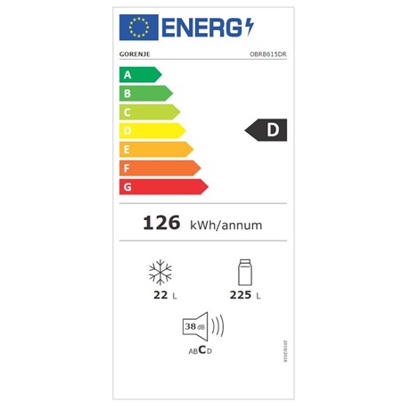 Gorenje OBRB615DR HŰTŐ EGYAJTÓS