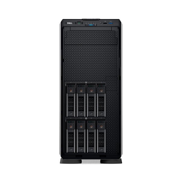 DELL ISG szerver  PE T560 torony (8x3.5"), 1x8C S4509Y 2.6GHz, 1x16GB, 1x480GB RI SSD; H355, iD9 En., 2x700W.