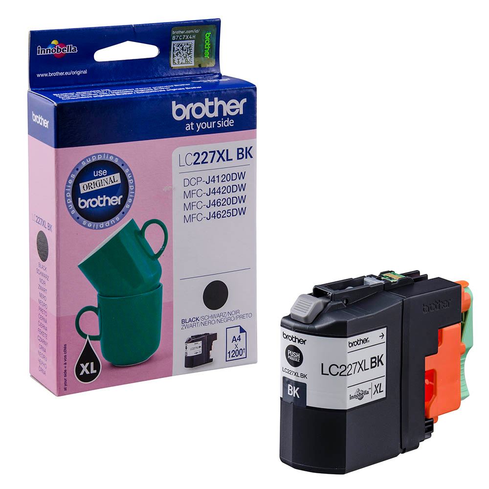 Brother LC227XL BK fekete tintapatron Brother LC227XL BK fekete tintapatron