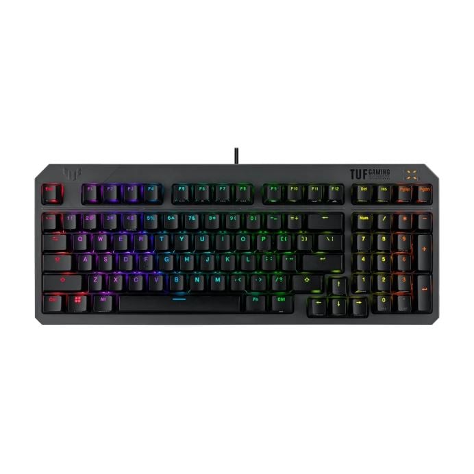 ASUS TUF Gaming K3 Gen II HUN Red switch mechanikus gamer billentyűzet