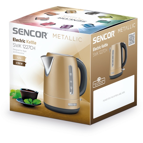 Sencor SWK 1227CH vízforraló réz színű