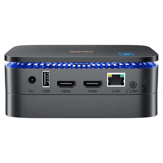  Blackview MP60 (N5095) 16/512 Windows 11 Pro mini PC Fekete