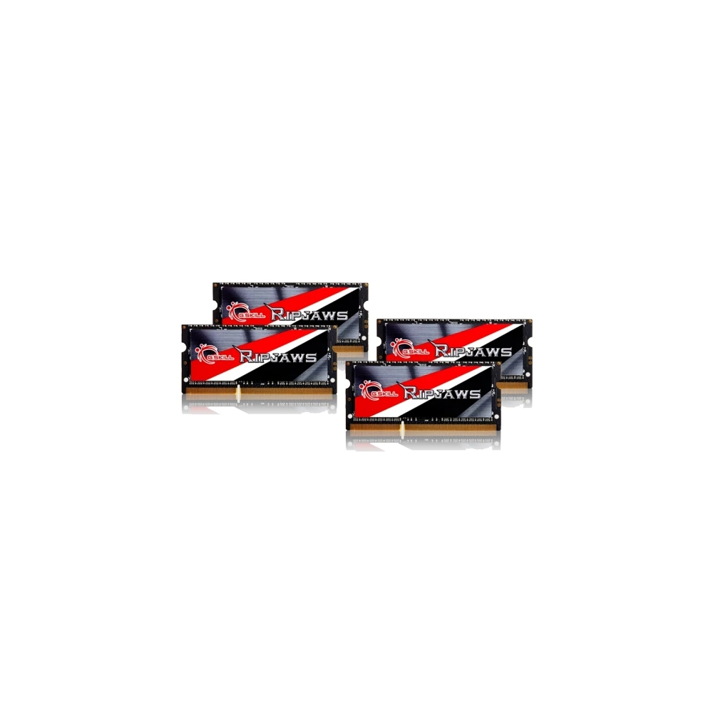 G.SKILL Ripjaws DDR3L SO-DIMM 1600MHz CL9 32GB Kit4 (4x8GB) Memória