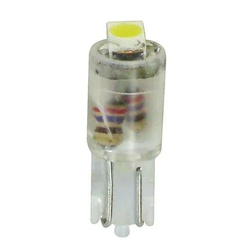 Lampa 12V T5 LED 1 SMD, fehér színű (0158465)