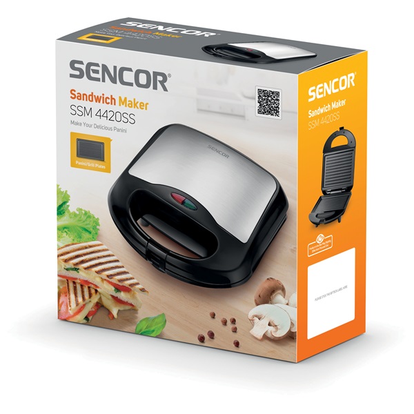 Sencor SSM 4420SS szendvicssütő Sencor SSM 4420SS szendvicssütő