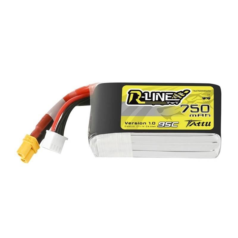 Tattu R-Line 750mAh 11.1V 95C 3S1P XT30U-F akkumulátor (TAA7503S95XT3) Tattu R-Line 750mAh 11.1V 95C 3S1P XT30U-F akkumulátor (TAA7503S95XT3)