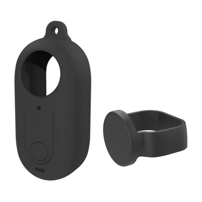 Puluz Insta360 GO 3 szilikon tok lencsevédővel fekete (PU864B)