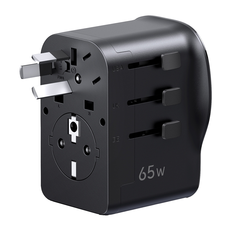 Ugreen S550 65W  2x USB-C  1x USB-A univerzális utazási adapter / hálózati töltő