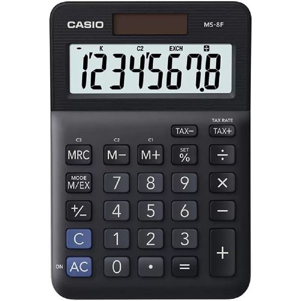 Casio MS 8 F asztali számológép Casio MS 8 F asztali számológép