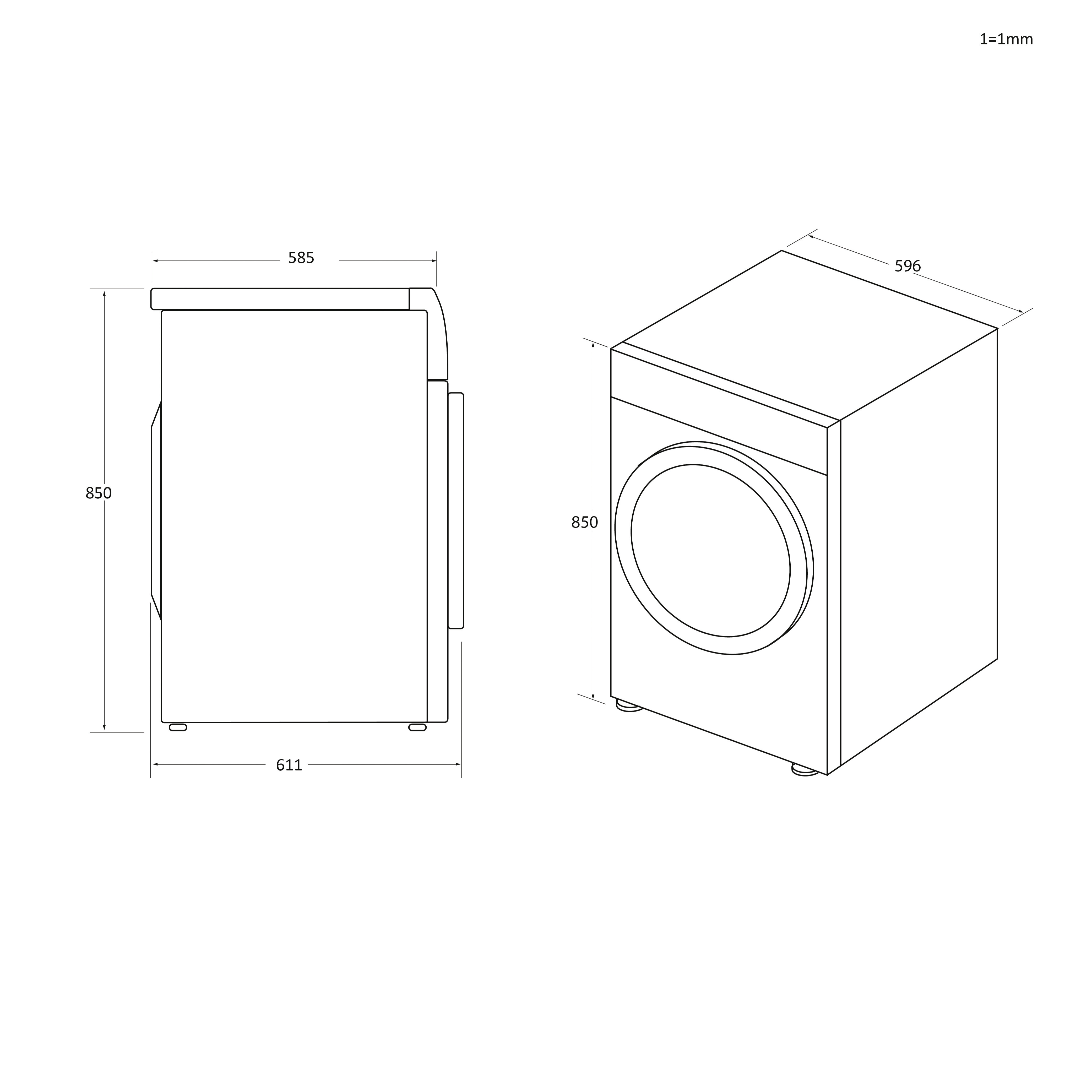 Candy RPE H10A2TER-S Hőszivattyús szárítógép – 10 Kg, B Energiaosztály, WiFi, hOn applikácóval, Snap&Dry, Super Easy Iron