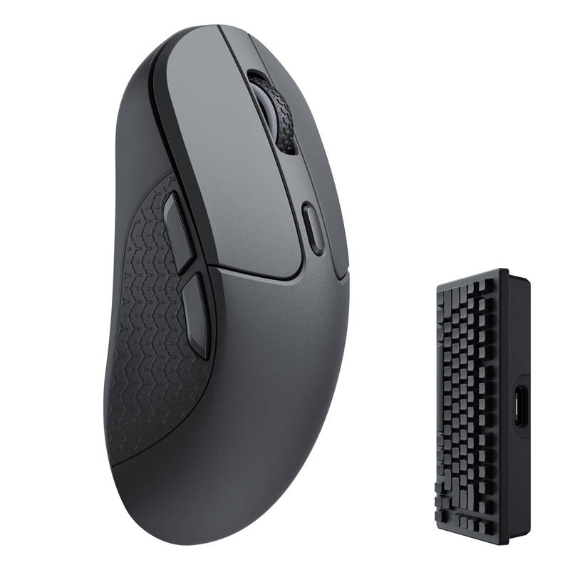  Keychron M3 RGB 4000Hz (black) [M3-A4] Vezeték nélküli gamer egér