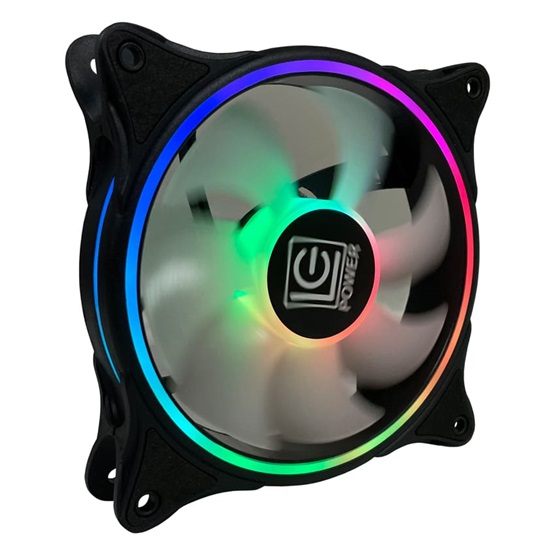  LC Power LC-CF-120-ARGB-B Hűtő ventilátor Fekete