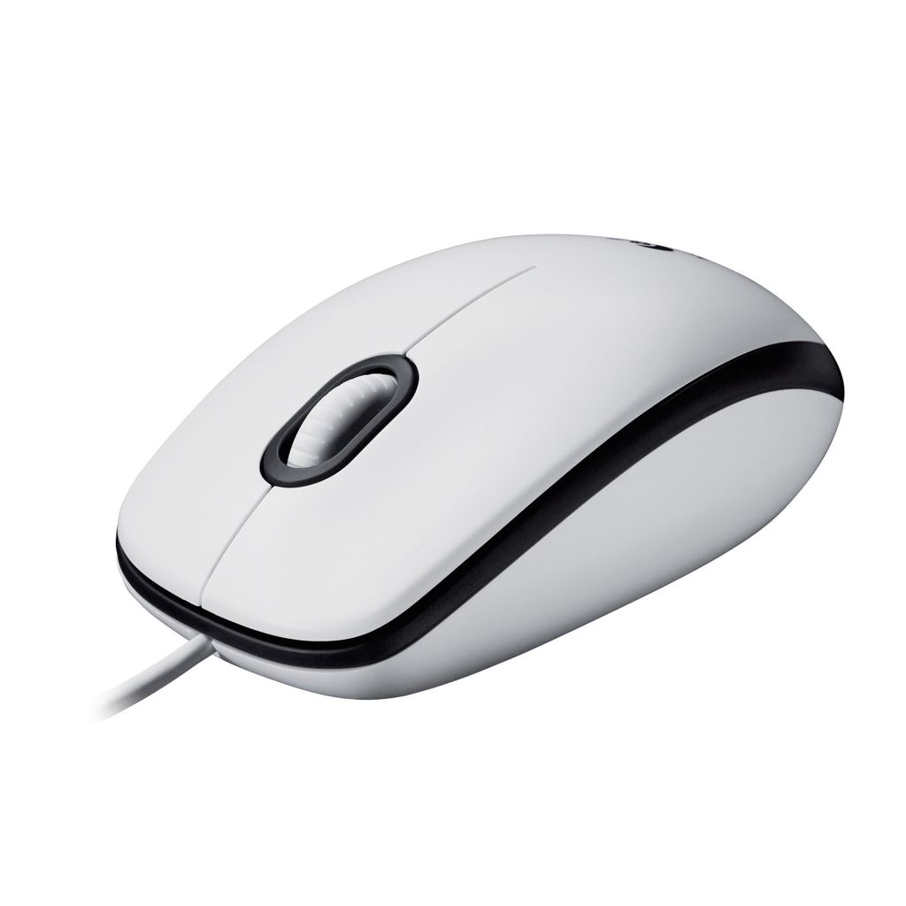 Logitech M100 optikai vezetékes egér fehér USB (910-001605, 910-005004) Logitech M100 optikai vezetékes egér fehér USB (910-001605, 910-005004)