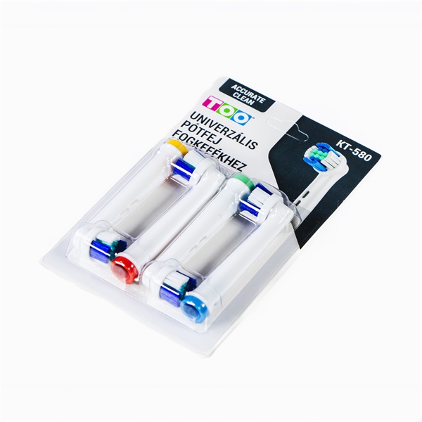 TOO KT-580 Univerzális professzionális sörtéjű pótfej fogkefékhez ORAL-B kompatibilis TOO KT-580 Univerzális professzionális sörtéjű pótfej fogkefékhez ORAL-B kompatibilis