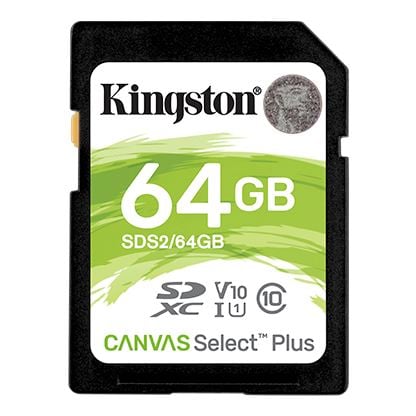 64GB SDXC Kingston Canvas Select Plus CL10 memóriakártya (SDS2/64GB)