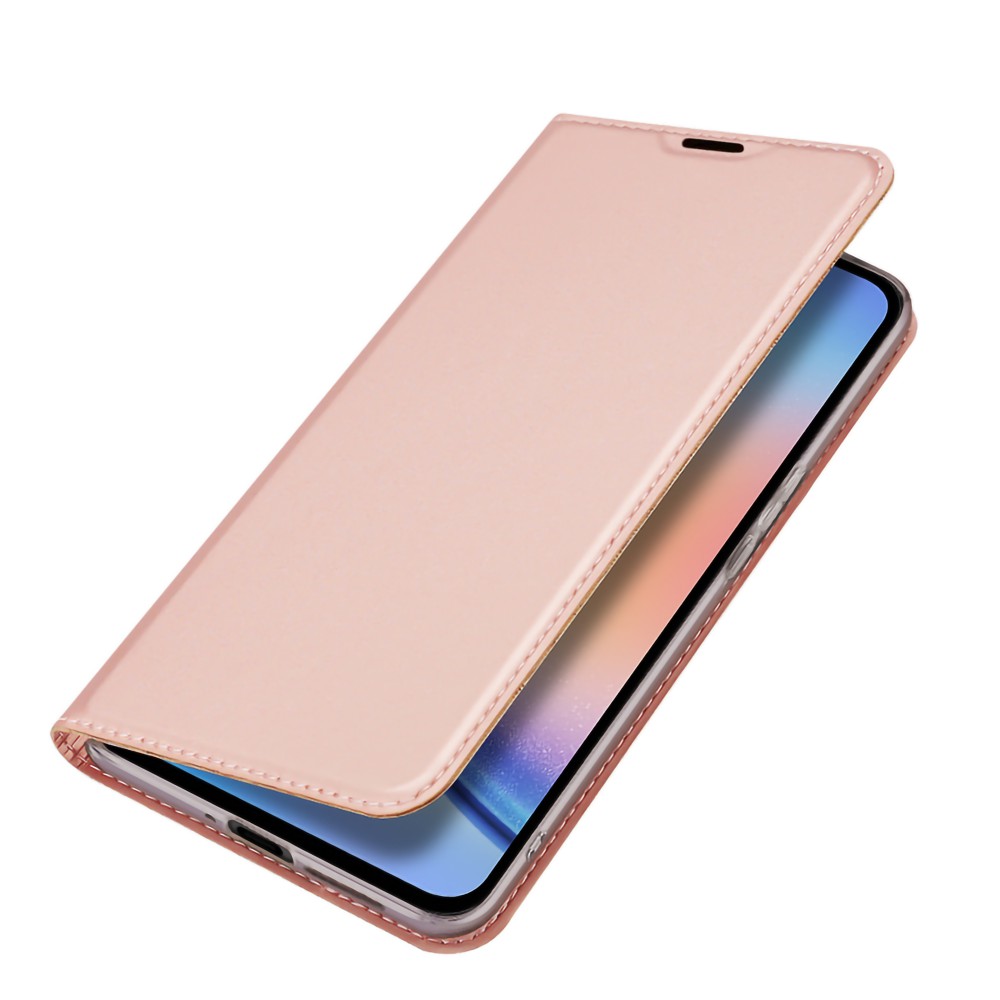 Samsung Galaxy A36 5G oldalra nyíló tok,Rosegold