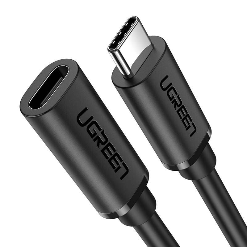 UGREEN USB-C 3.1 Gen2 hosszabbító kábel 4K 100W 1m fekete (10387) UGREEN USB-C 3.1 Gen2 hosszabbító kábel 4K 100W 1m fekete (10387)