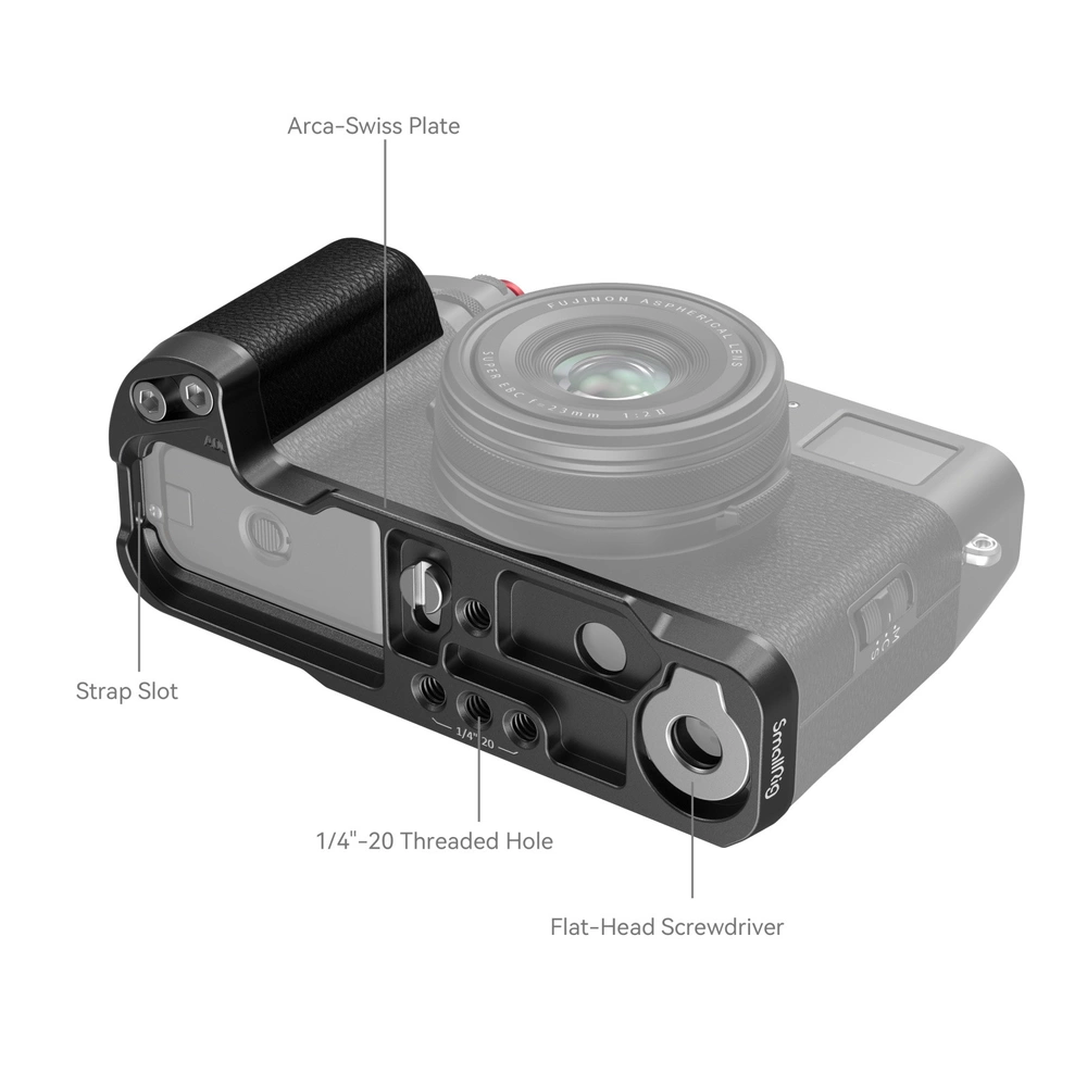 SmallRig L-Shape Grip For FUJIFILM X100VI / X100V Fekete