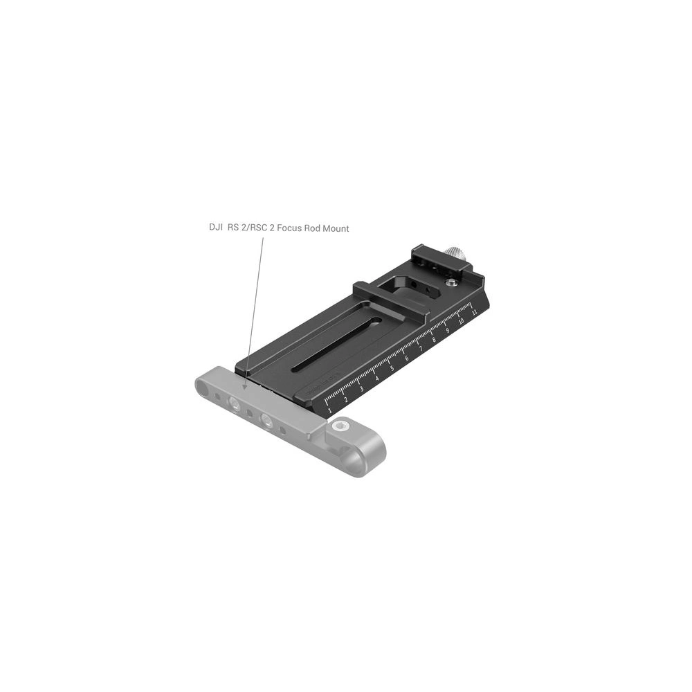 SMALLRIG Quick Release Plate with Arca-Swiss for DJI RS 2/RSC 2 3061