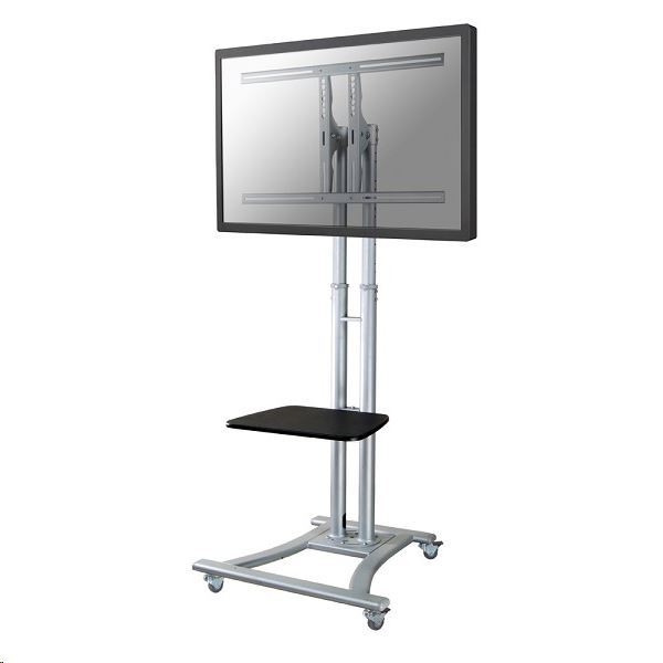 Newstar PLASMA-M1800E kerekes dönthető TV tartó állvány 27-70" 50 kg ezüst  