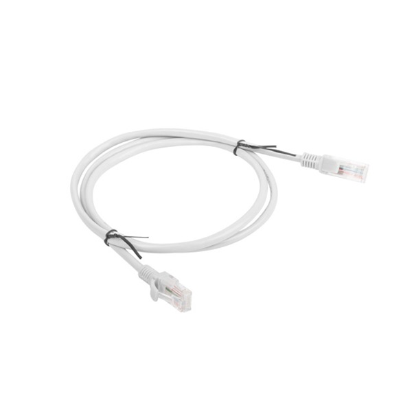Lanberg Patchcord RJ45 CAT5e UTP kábel 1m szürke (PCU5-10CC-0100-S) Lanberg Patchcord RJ45 CAT5e UTP kábel 1m szürke (PCU5-10CC-0100-S)