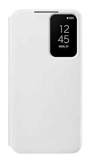 Samsung Galaxy S22 Smart Clear View tok fehér (EF-ZS901CWEGEE)
