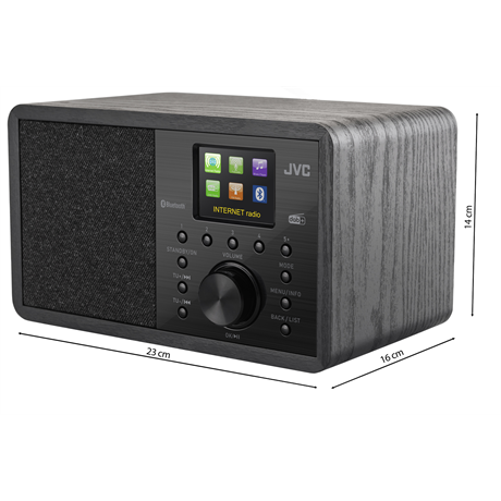Jvc RAE814B INTERNET Rádió