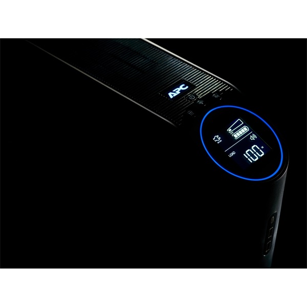 APC  Pro Gaming  BGM2200 UPS 2200VA/1320W 4xSchuko 2xC13 LINE-INTERACTIVE szünetmentes,színuszos, AVR, RGB
