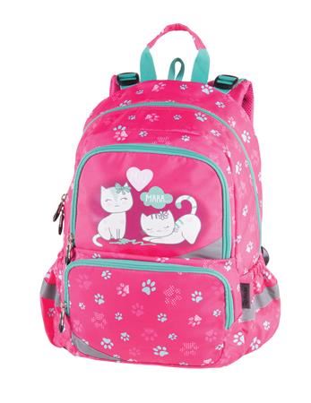 Pulse Anatomic Miu Mrrr hátizsák rózsaszín-zöld Pulse Anatomic Miu Mrrr hátizsák rózsaszín-zöld