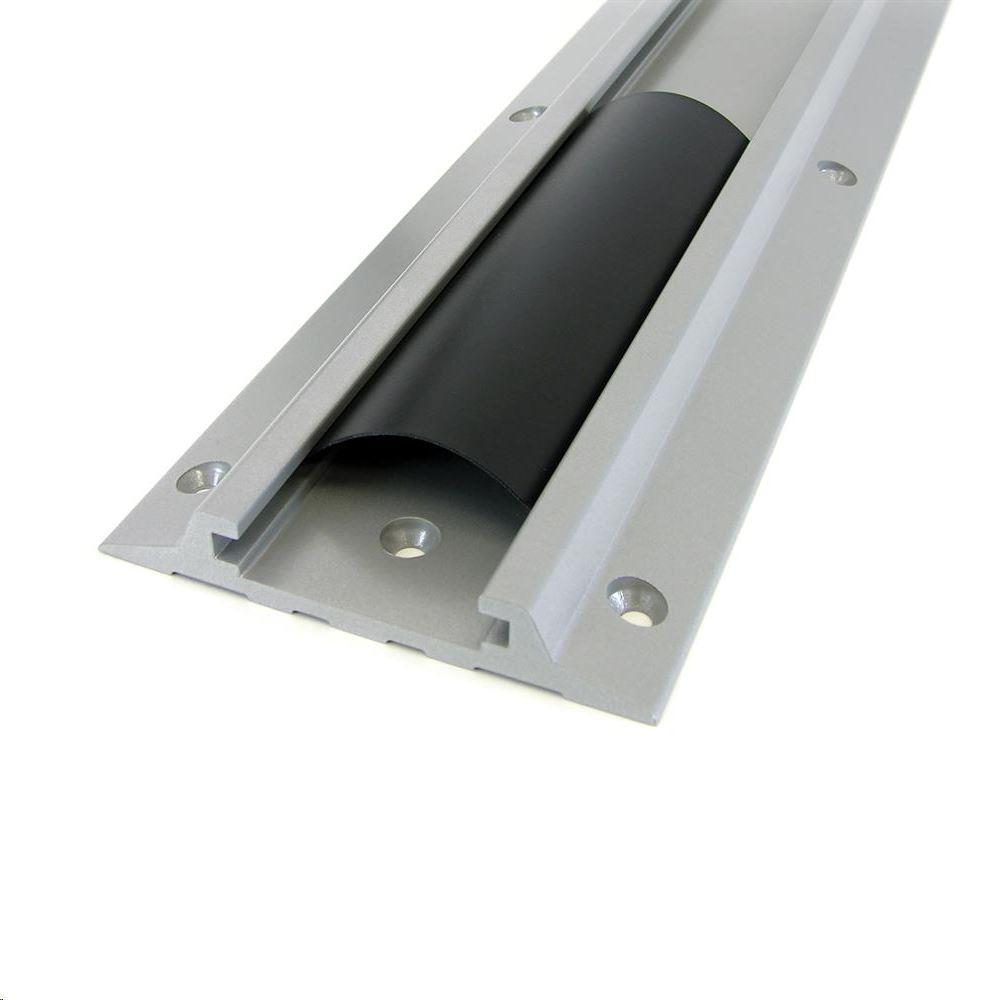 Ergotron 31-018-182 34" fali profil 864x127mm fekete kábel takaróval  