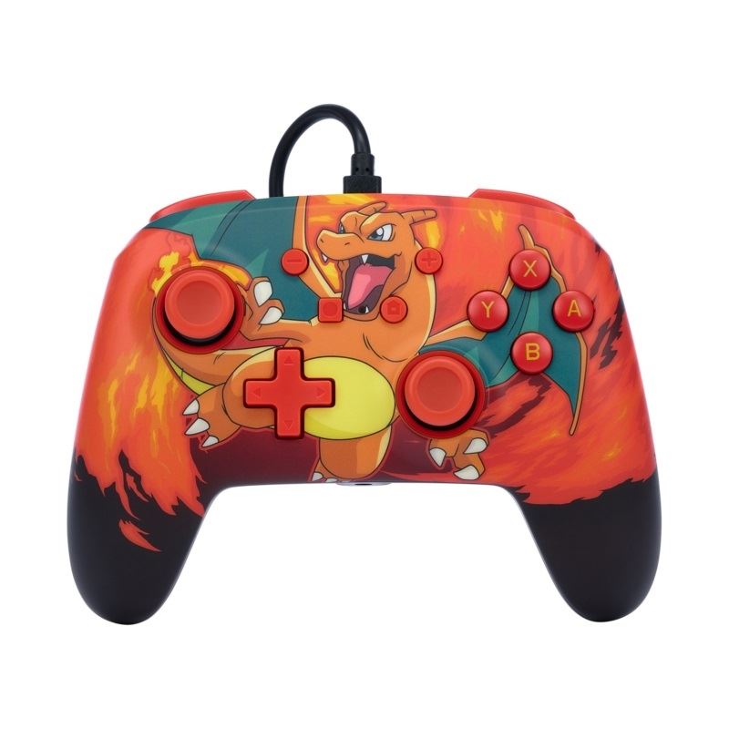 PowerA Enhanced Wired Nintendo Switch Charizard Vortex vezetékes kontroller (NSGP0040-02) PowerA Enhanced Wired Nintendo Switch Charizard Vortex vezetékes kontroller (NSGP0040-02)