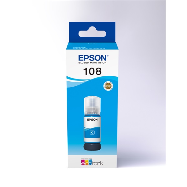 EPSON Tintapatron 108 EcoTank Cián 