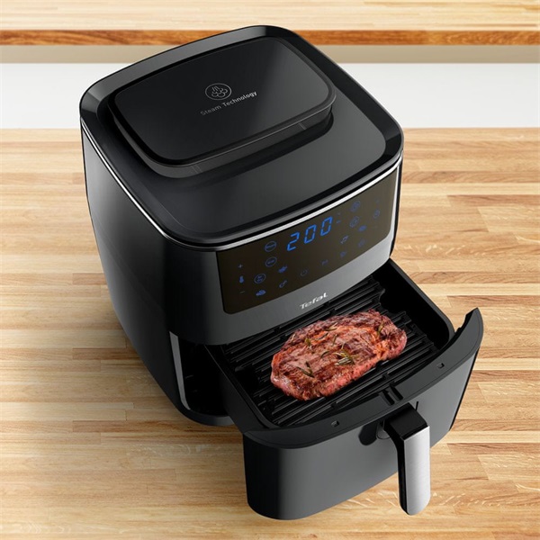 Tefal FW201815 Easy Fry Grill & Steam forrólevegős sütő fekete