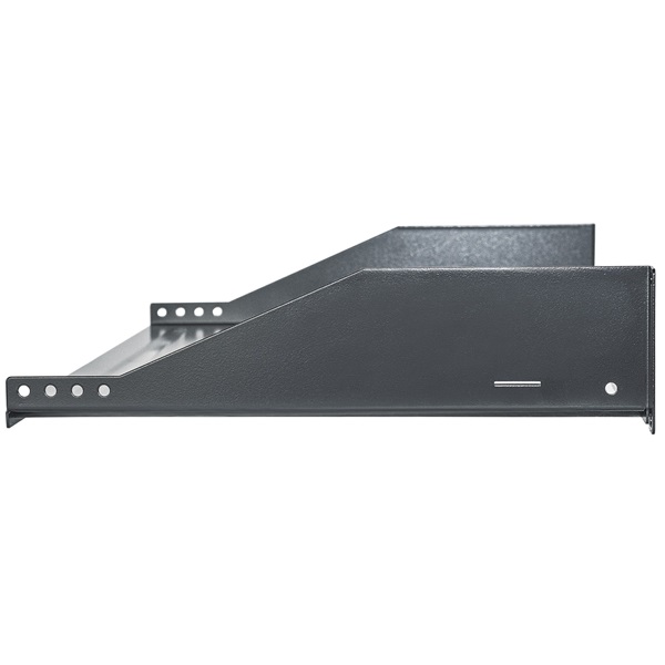 Manhattan   710954 19" 2U konzolos  fix 350 mm mély Rackszekrény polc Fekete 
