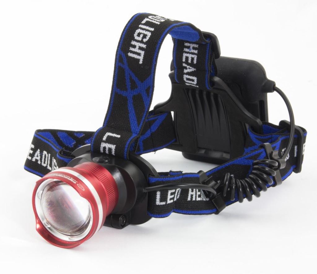 Esperanza Procyon alumínium fejlámpa T6 LED fekete-kék (EOT001) Esperanza Procyon alumínium fejlámpa T6 LED fekete-kék (EOT001)