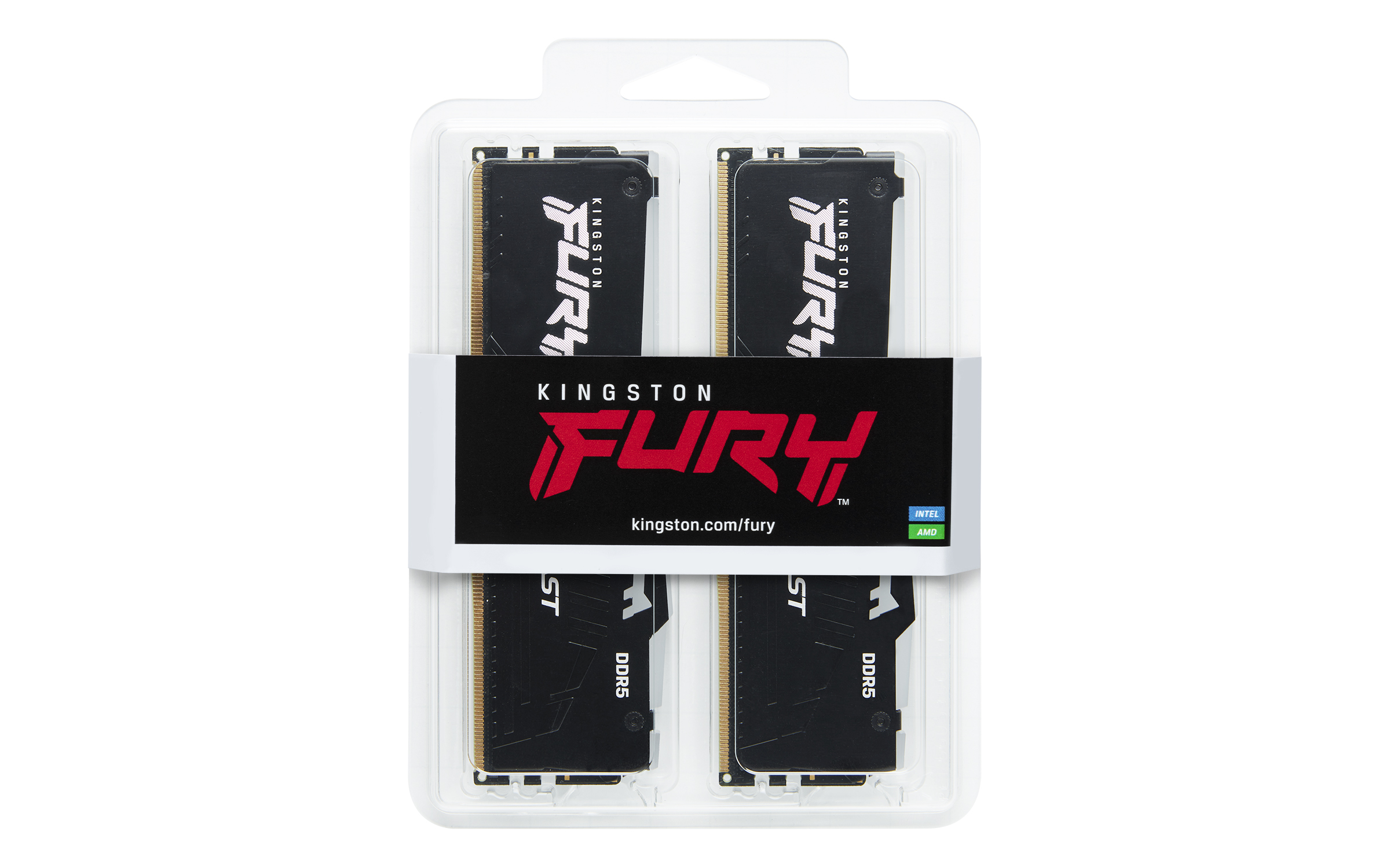 KINGSTON FURY DDR5 64GB 5600MT/s CL36 DIMM (Kit of 2) Beast RGB Memória 