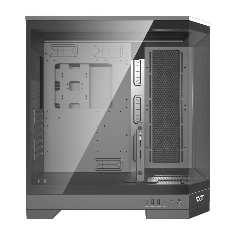 Darkflash DQX90 számítógépház Fekete 
