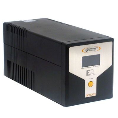 Infosec E2 LCD 1000VA szünetmentes tápegység Infosec E2 LCD 1000VA szünetmentes tápegység