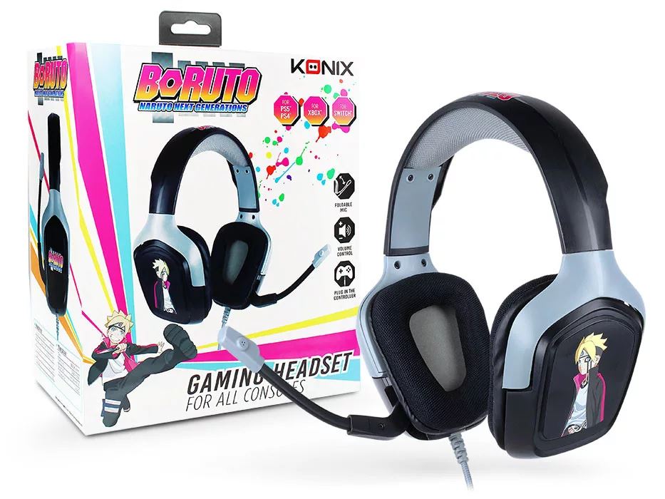 Konix  KX-GH-BORU Boruto univerzális vezetékes gamer headset