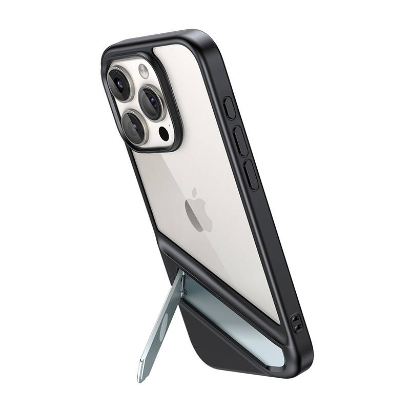 Kickstand Protective Case UGREEN LP737 iPhone 15 (Black) Kickstand Protective Case UGREEN LP737 iPhone 15 (Black)