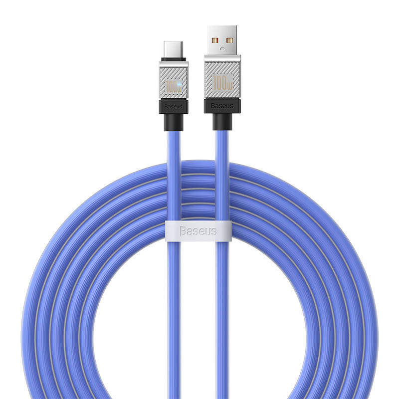 Cable USB do USB-C Baseus CoolPlay 100W 2m (blue)